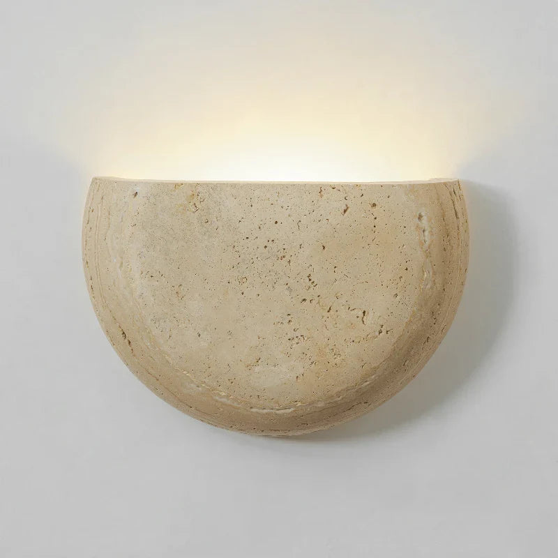 Jakuma | Travertine wandlamp