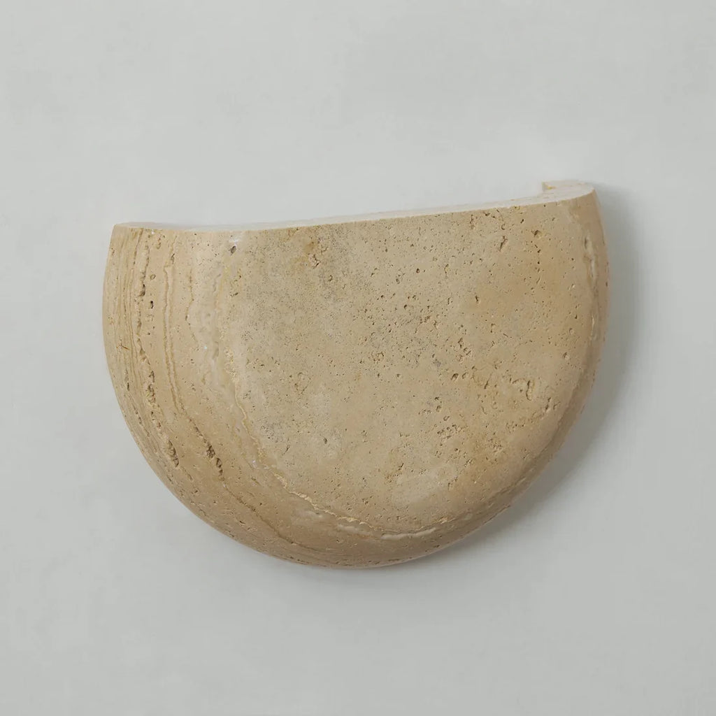 Jakuma | Travertine wandlamp