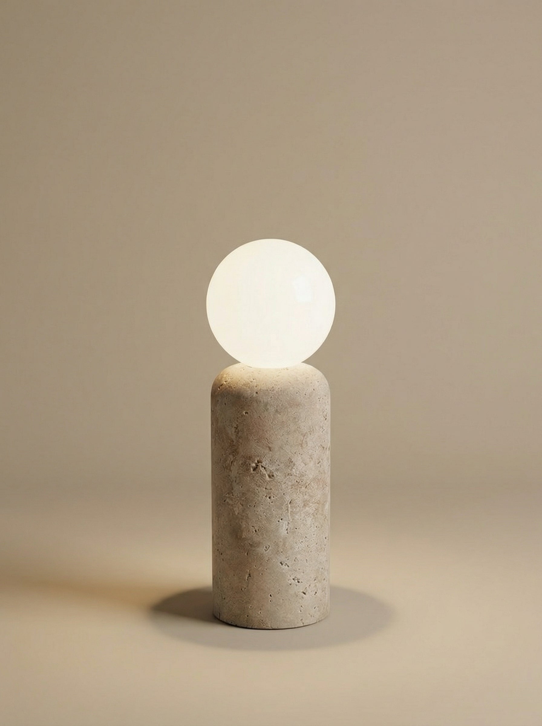 Matsuya | travertine tafellamp
