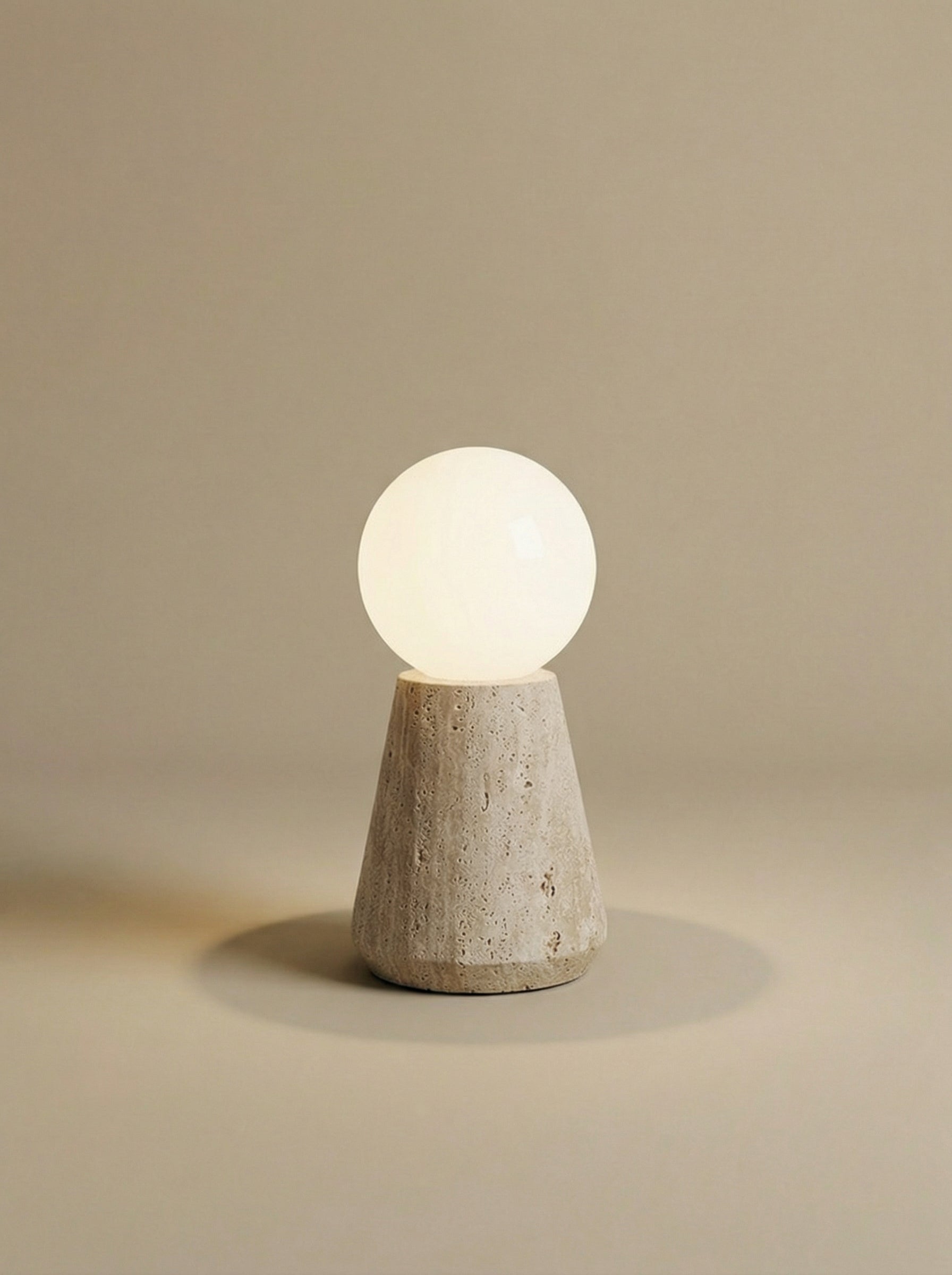 Matsuya | travertine tafellamp