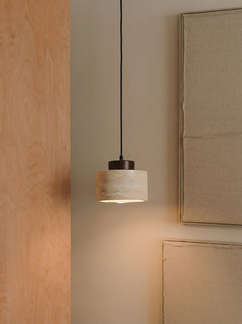 Mirella - Travertine hanglamp medium